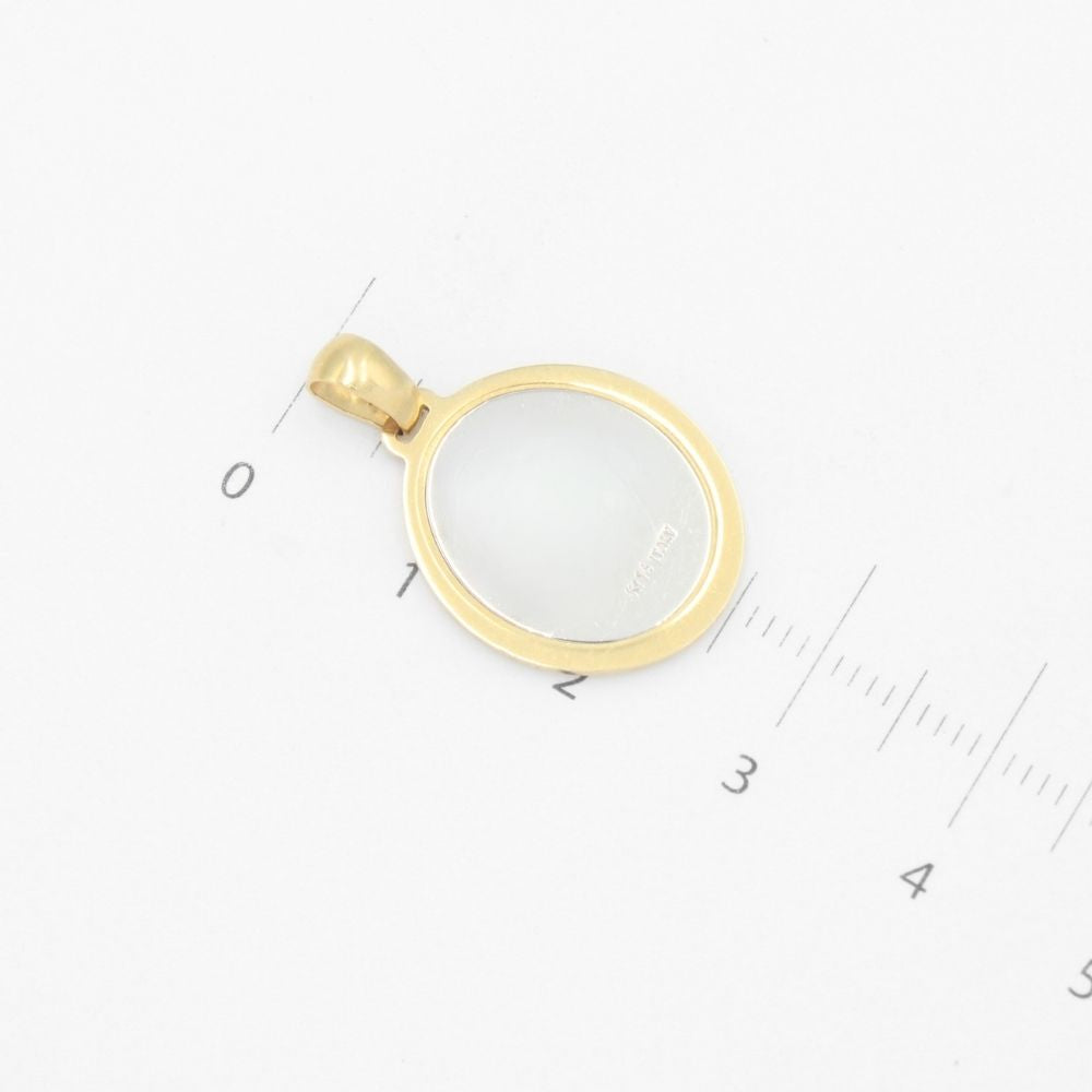 Medalla de Oro 14k del Divino Rostro mod. 9542