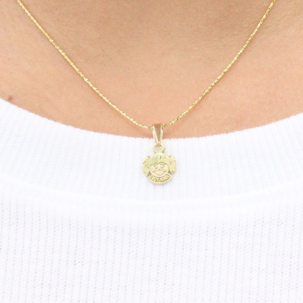 Dije de Oro 14k Soy Niña mod. 9220