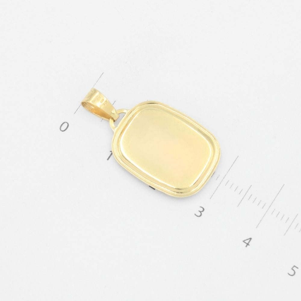 Medalla de Oro 14k para Bautizo mod. 9544