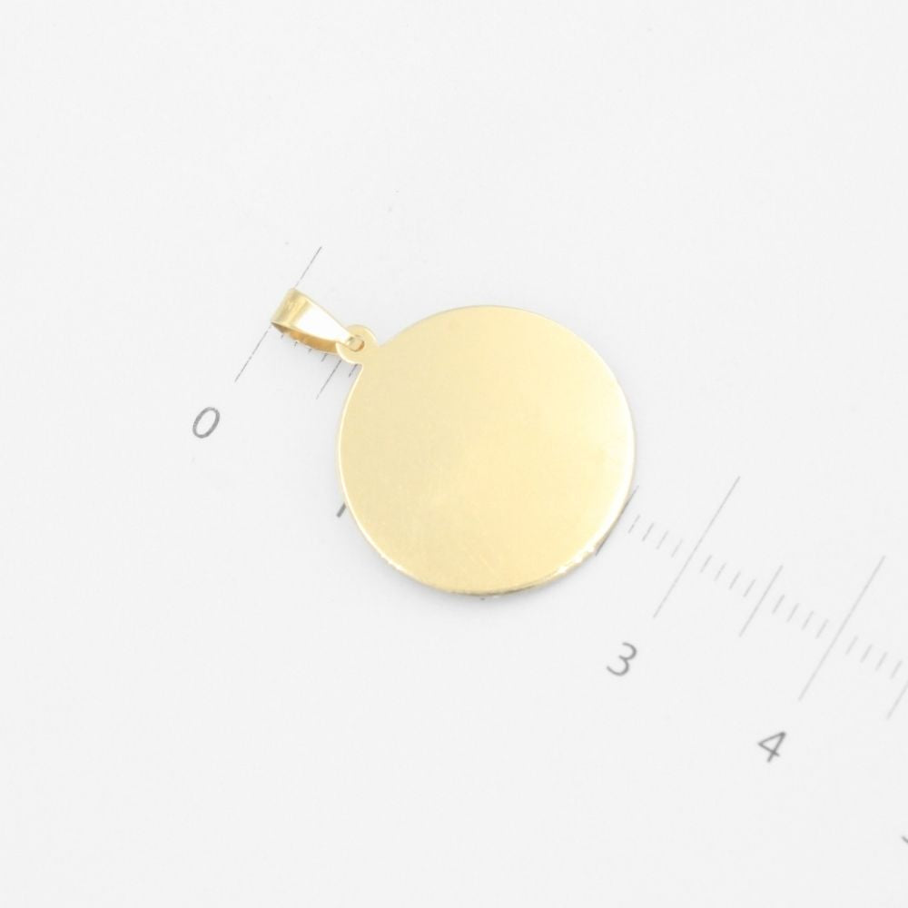 Medalla de Oro 14k con el Sagrado Corazón mod. 9546