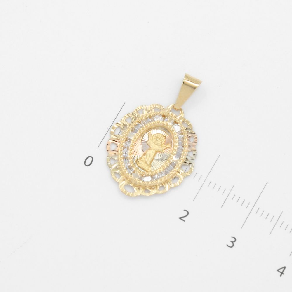 Medalla de Oro 14k Divino Niño mod. 8843