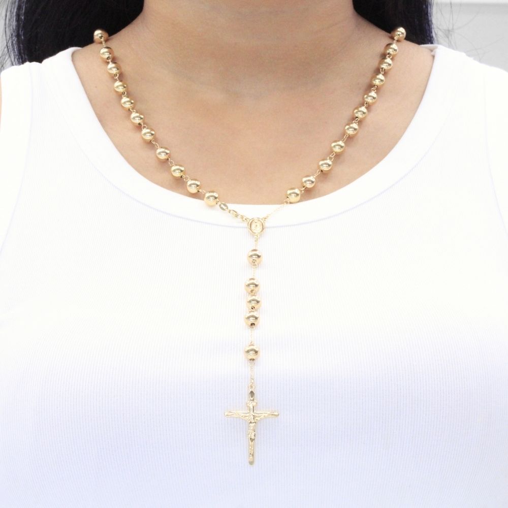 Rosario de Oro 14k mod. 8212