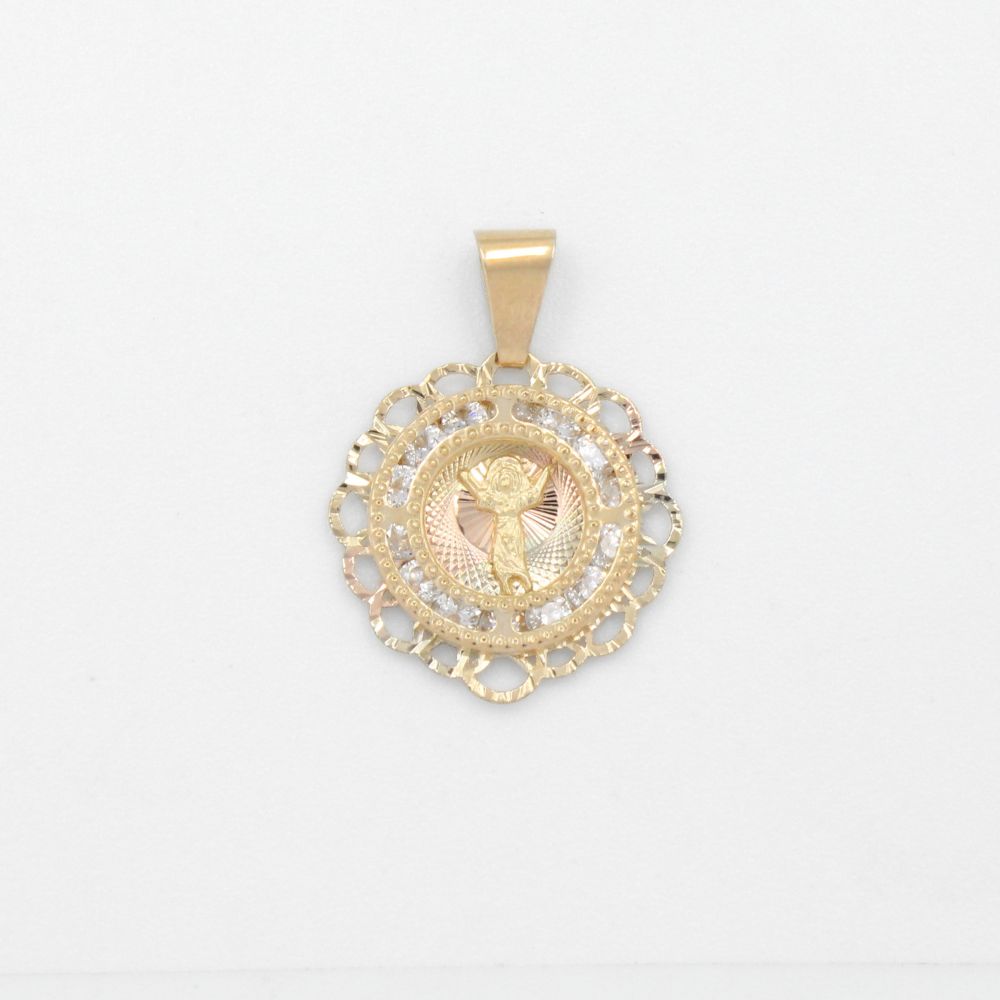 Medalla de Oro 14k Divino Niño mod. 8845