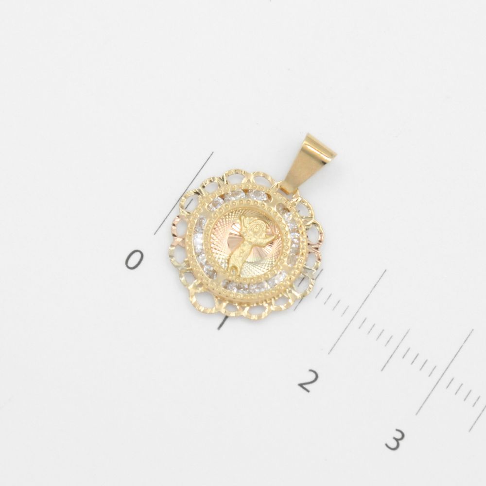 Medalla de Oro 14k Divino Niño mod. 8845