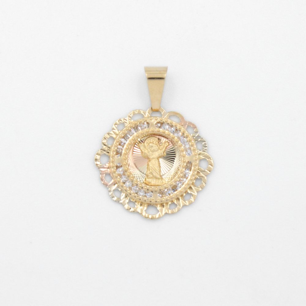 Medalla de Oro 14k Divino Niño mod. 8846