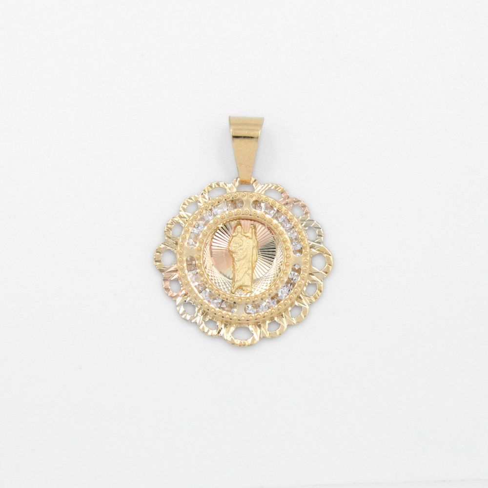 Medalla de Oro 14k San Judas mod. 8847