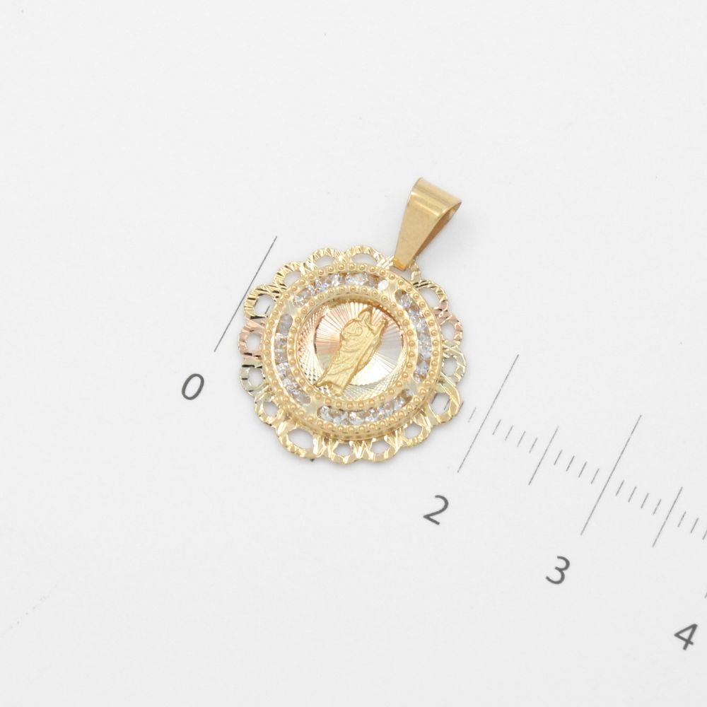 Medalla de Oro 14k San Judas mod. 8847