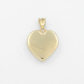 Dije Relicario en Oro 14k Diseño de Corazón Grabable mod. 8751