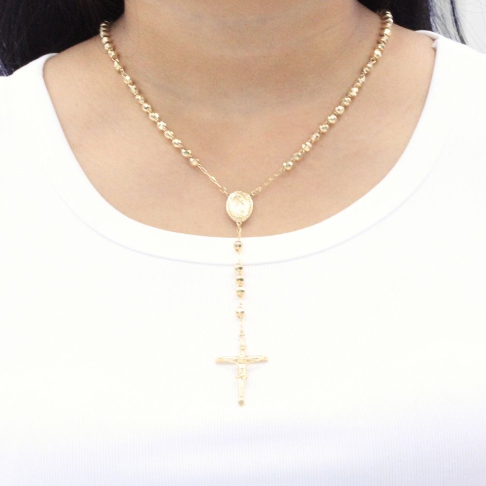 Rosario de Oro 14k mod. 8215