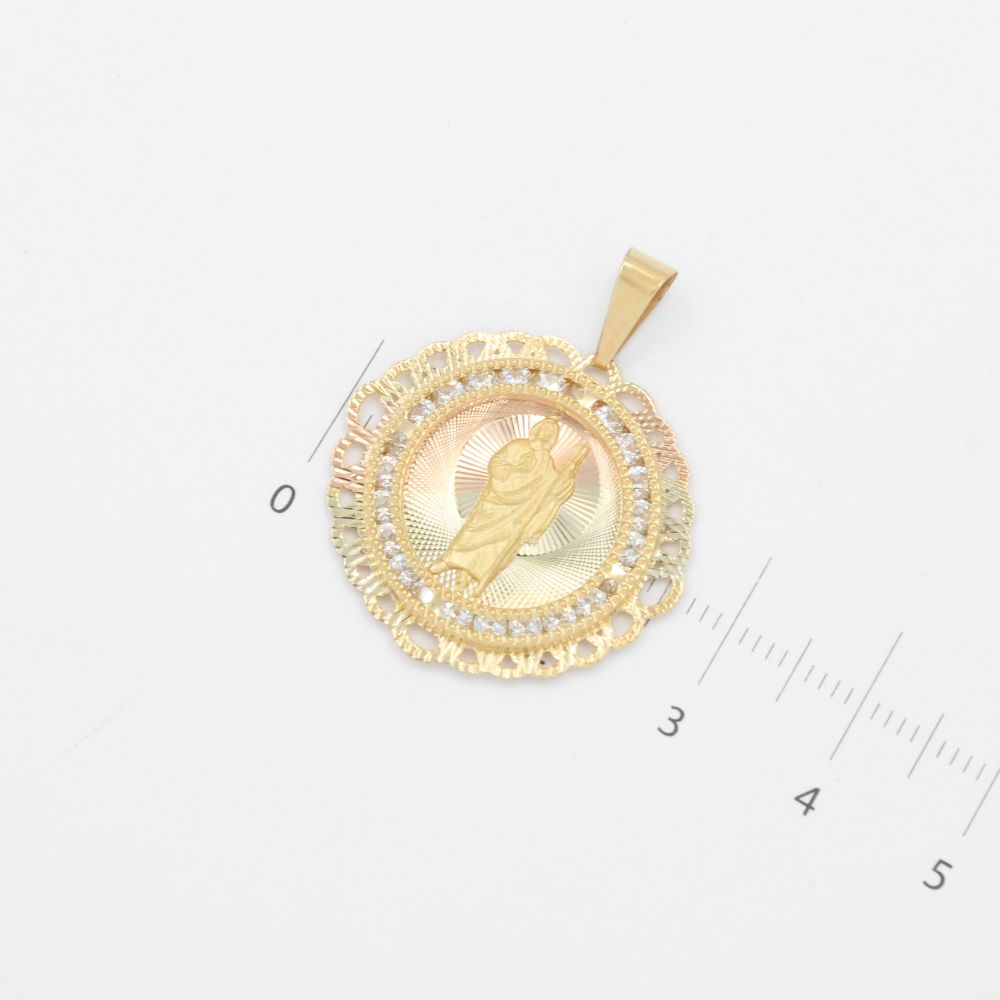 Medalla de Oro 14k San Judas mod. 8850