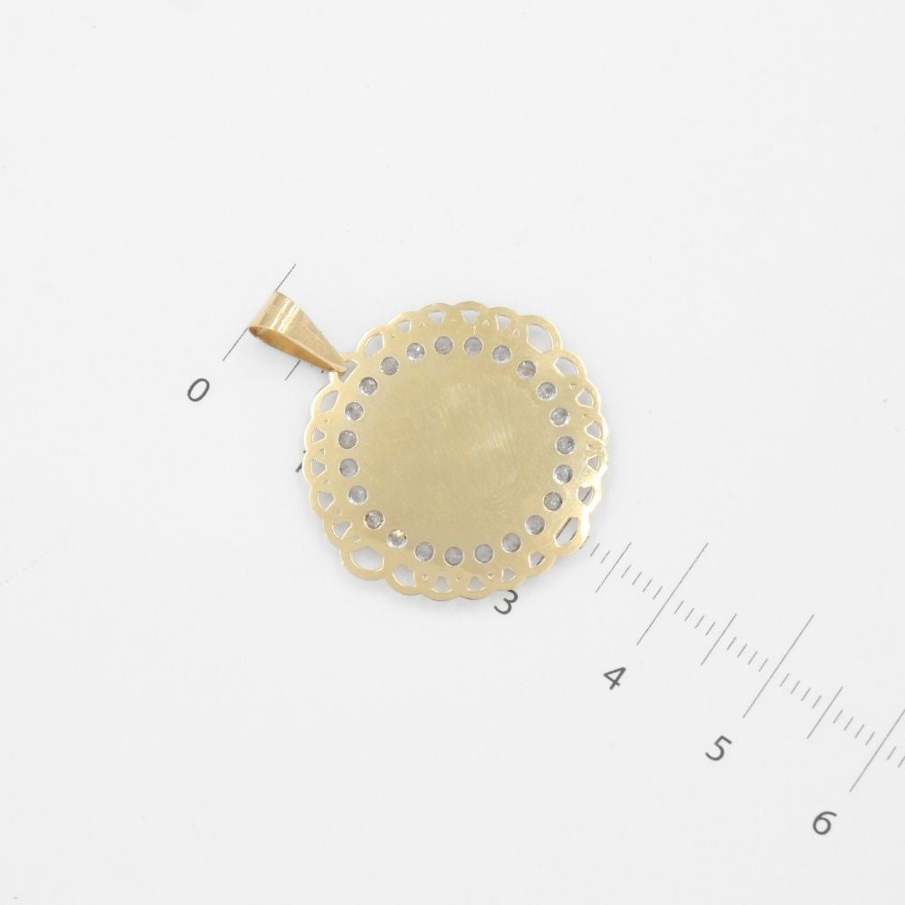 Medalla de Oro 14k San Judas mod. 8850