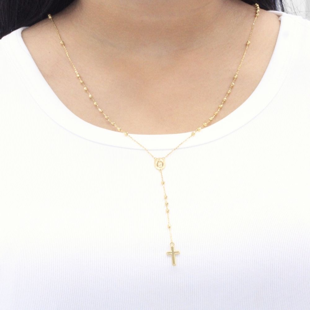 Rosario de Oro 14k mod. 8217