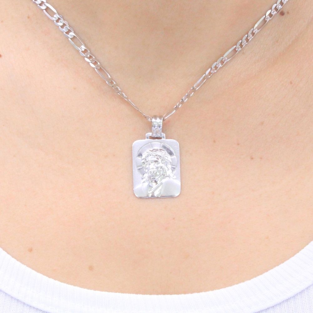 Medalla de Oro 14k Divino Rostro mod. 9531