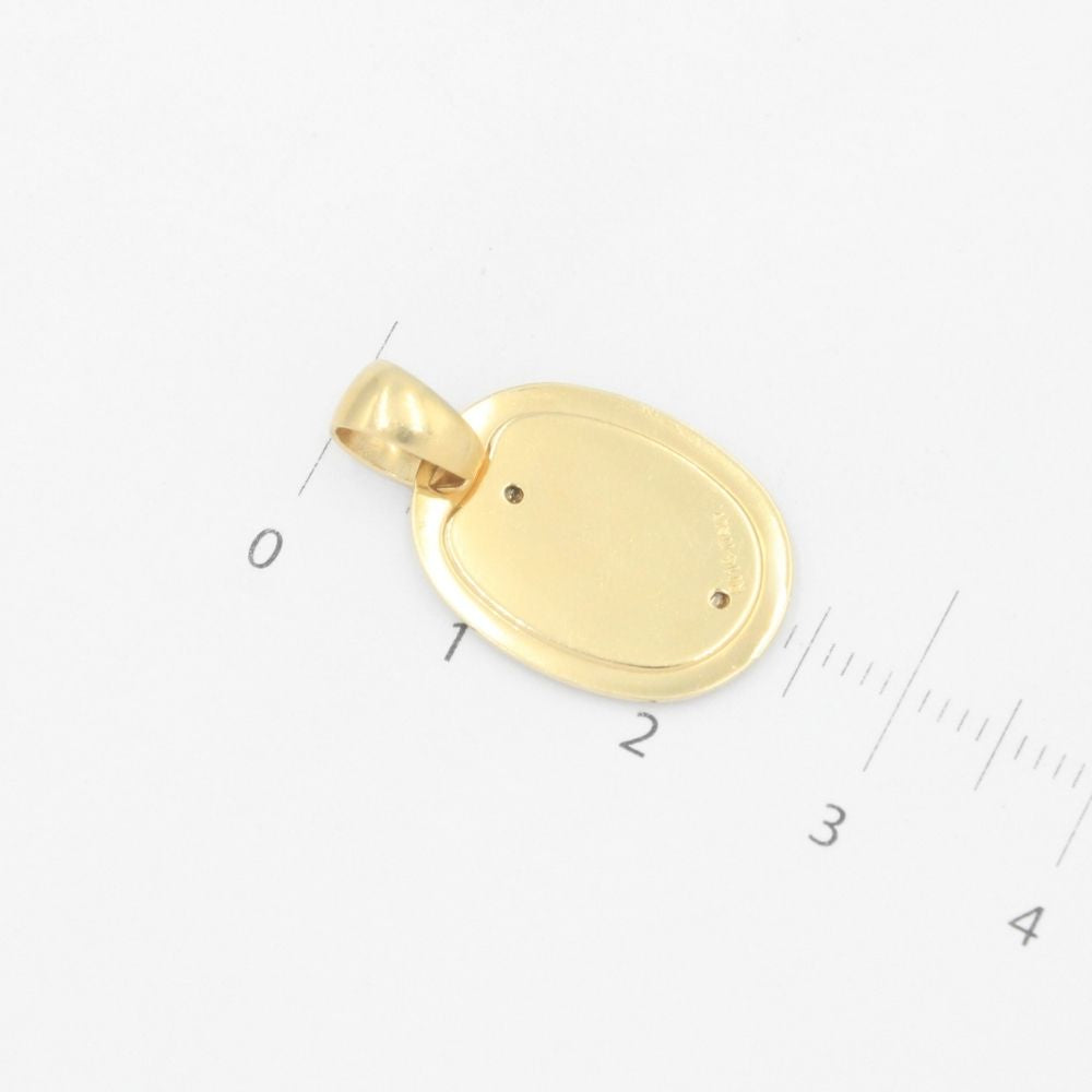 Medalla de Oro 14k para Bautizo mod. 9532