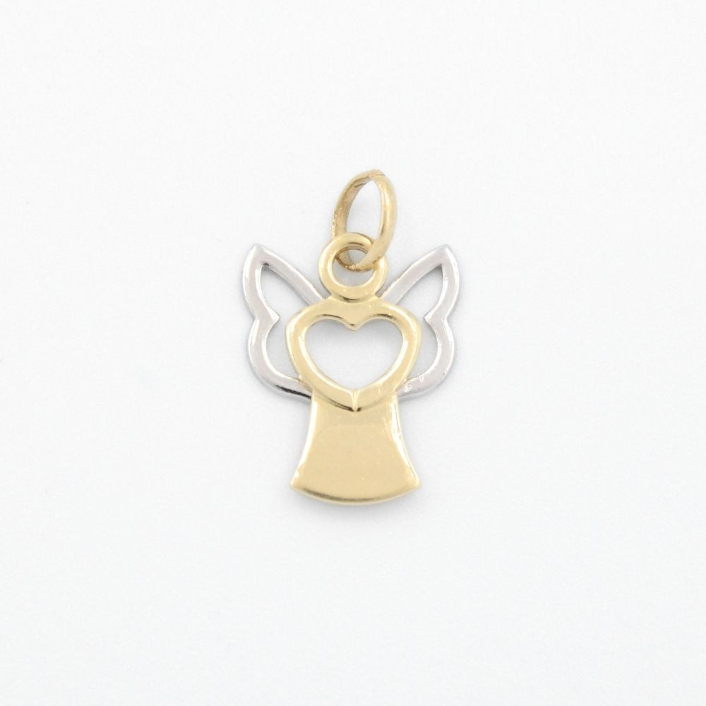 Dije de Oro 14k Ángel con Corazón mod. 9166