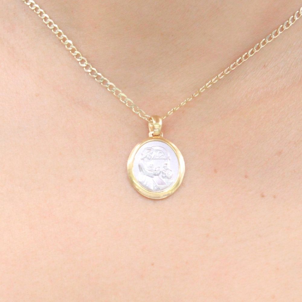 Medalla de Oro 14k para Comunión mod. 9535