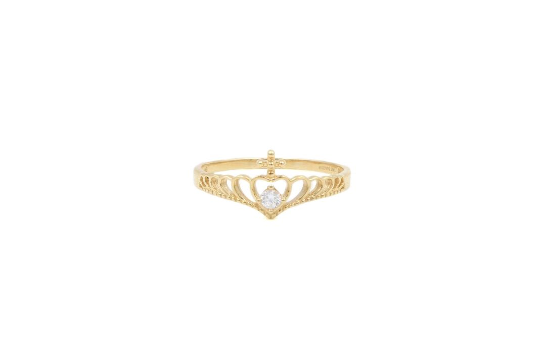 Anillo 15 Años De Oro 14k Roseta Con 15 Central | Meses sin intereses Anillo 15 Años De Oro 14k Roseta Con 15 Central | Meses sin intereses