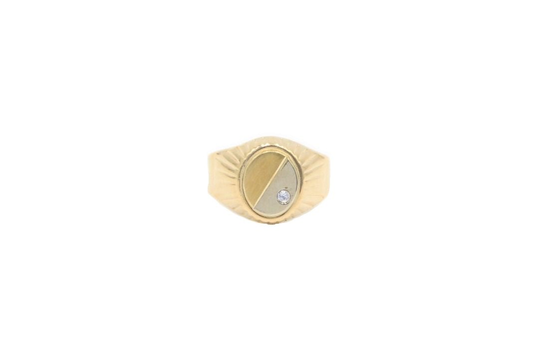 Anillo de Sello Ovalado mod. 5034 - Joyería Orovel’s