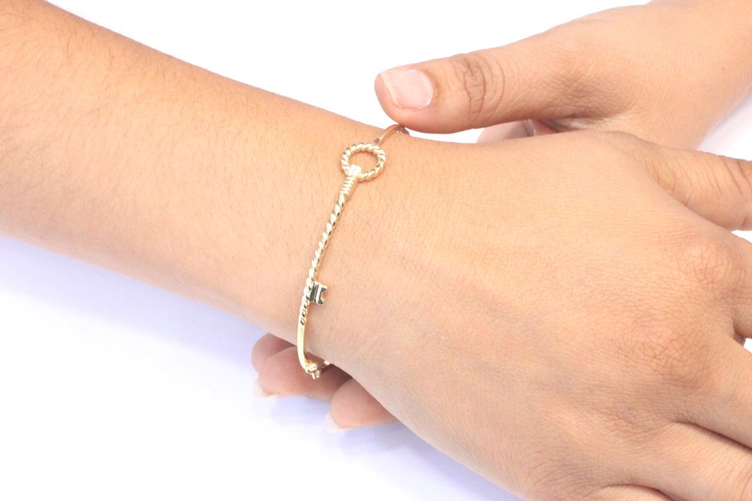 Aro de Oro 14k con Llave mod. 5178