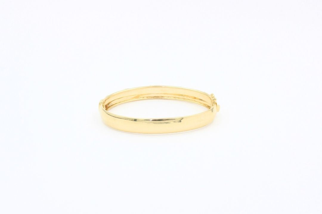 Aro de Oro 14k con Diamantado de Oro Blanco mod. 5561