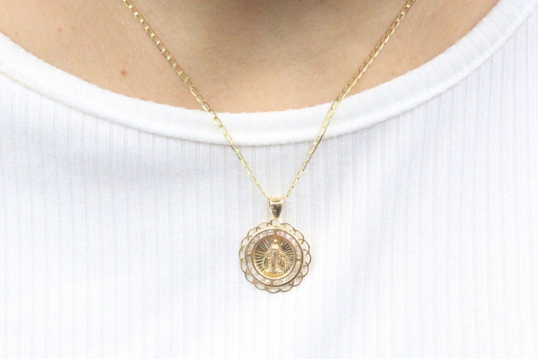 Medalla de Oro 14k mod. 2932