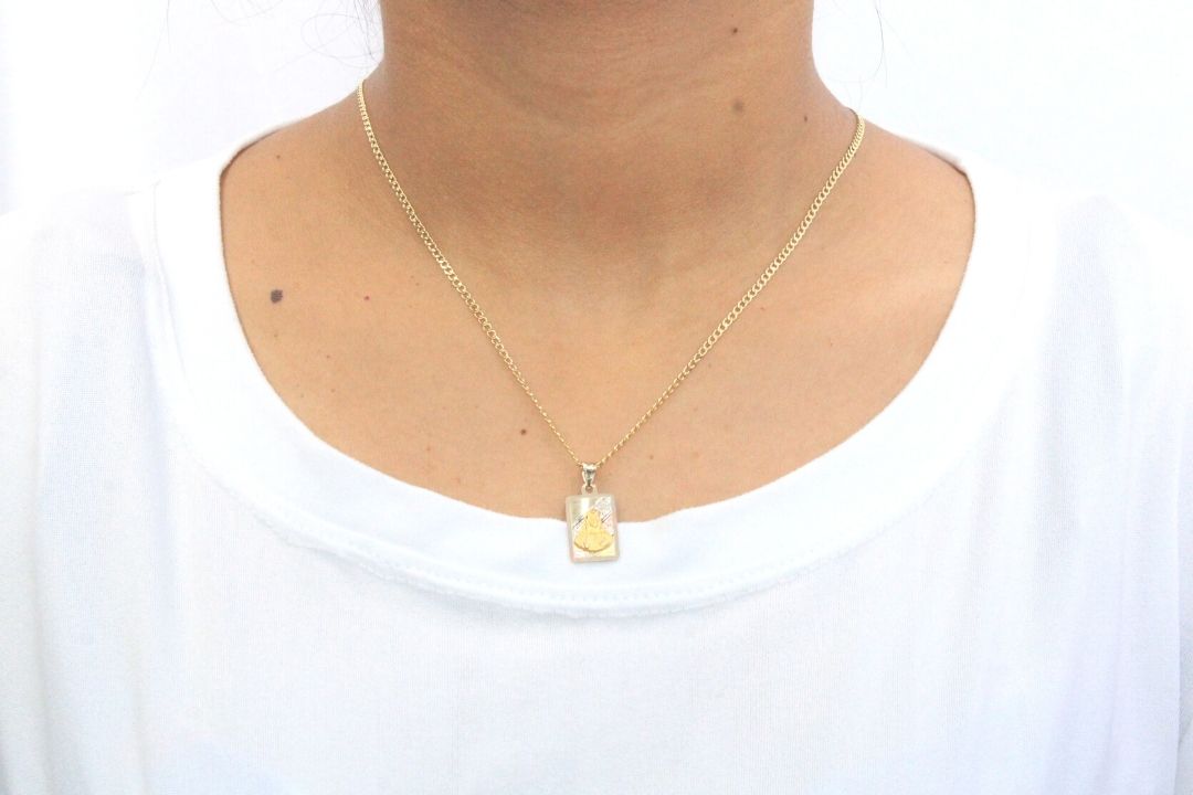 Medalla de Oro 14k Sagrado Corazón mod. 5048