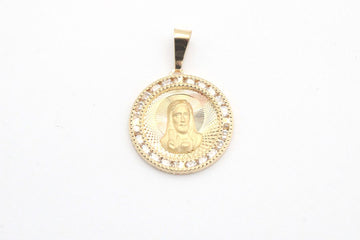 Medalla de Oro 14k Sagrado Corazón mod. 3950