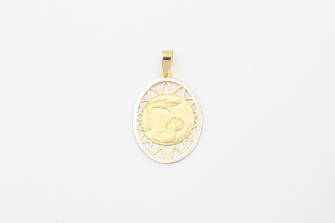 Medalla de Oro 14k mod. 3729