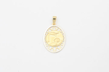 Medalla de Oro 14k mod. 3729