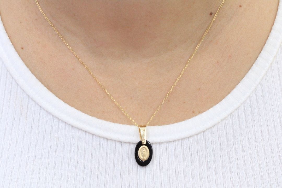 Medalla de Oro 14k mod. 3057