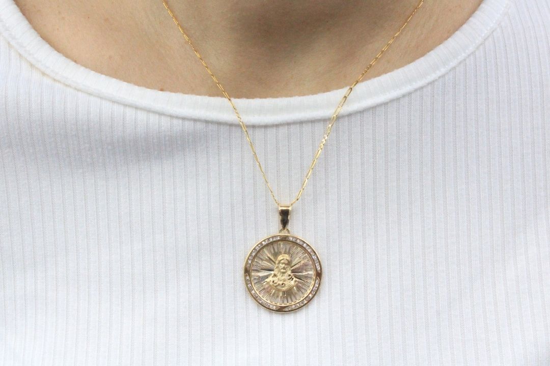 Medalla de Oro 14k mod. 2943