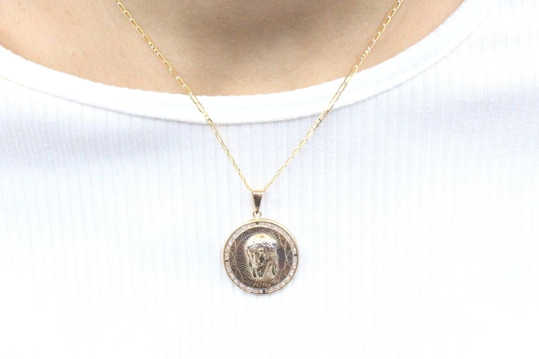 Medalla de Oro 14k mod. 2946