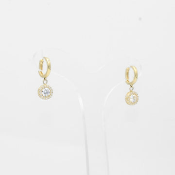 Grapa de Oro 14k Elegante con Incrustación de Zirconias mod. 7863