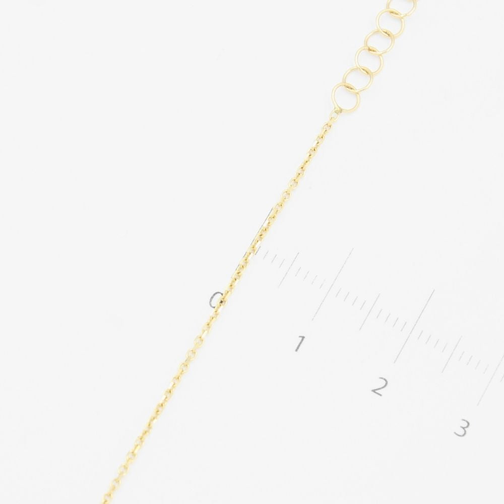 Coordinado de Oro 14k Incrustación de Piedra Alejandrita mod. 8976