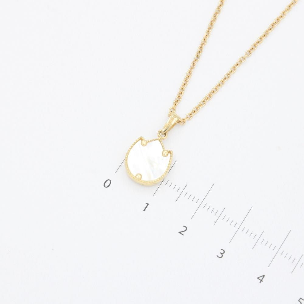 Gargantilla de Oro 14k Lucky Spring Flor de Madre Perla mod. 9560