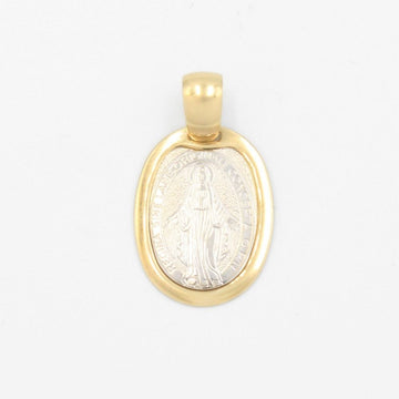 Medalla de Oro 14k Virgen Milagrosa mod. 9516