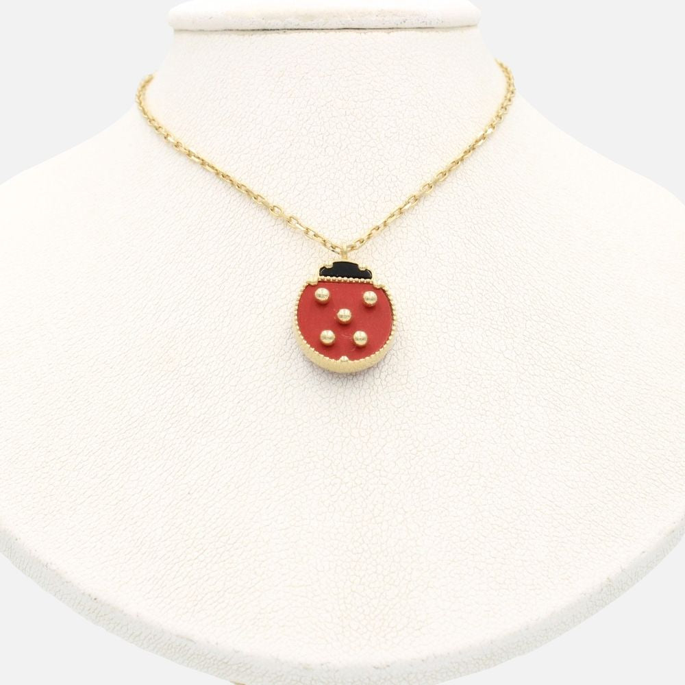 Gargantilla de Oro 14k Lucky Spring Lady Bug Especial mod. 9561