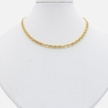 Cadena de Oro 14k Tejido Ojo de Tigre Hueca mod. 9901