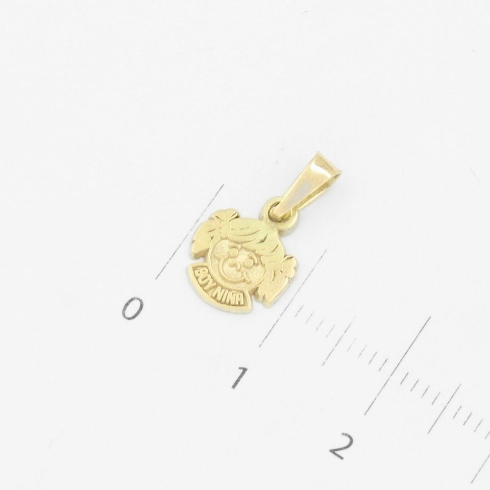 Dije de Oro 14k Soy Niña mod. 9220