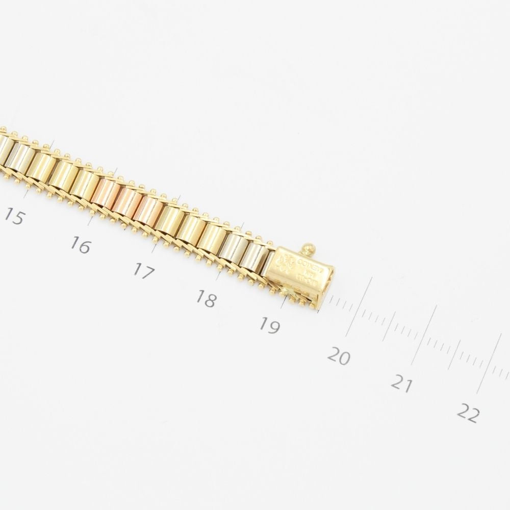 Pulsera de Oro 14k Teijdo Plano mod. 9006