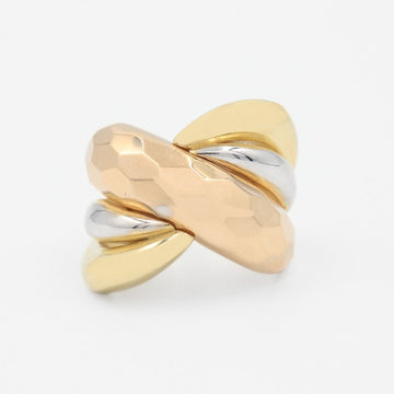 Anillo de Oro 14k Estilo Chunky Liso y Brillante  mod. 9072