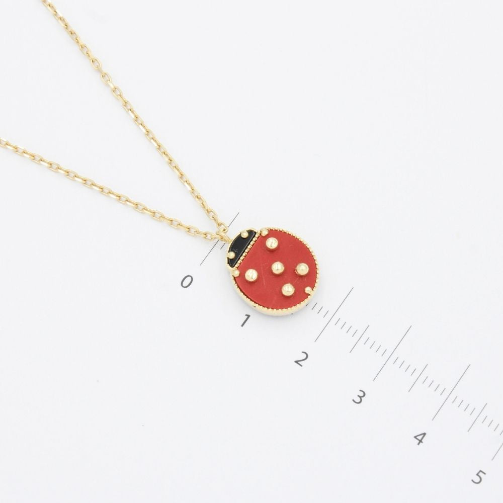 Gargantilla de Oro 14k Lucky Spring Lady Bug Especial mod. 9561