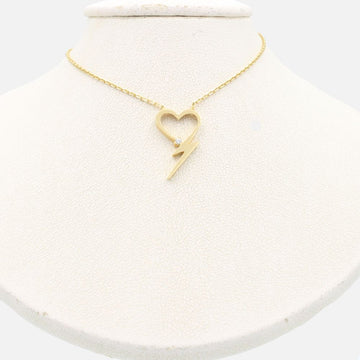 Gargantilla de Oro 14k Corazón con Rayo mod. 8940