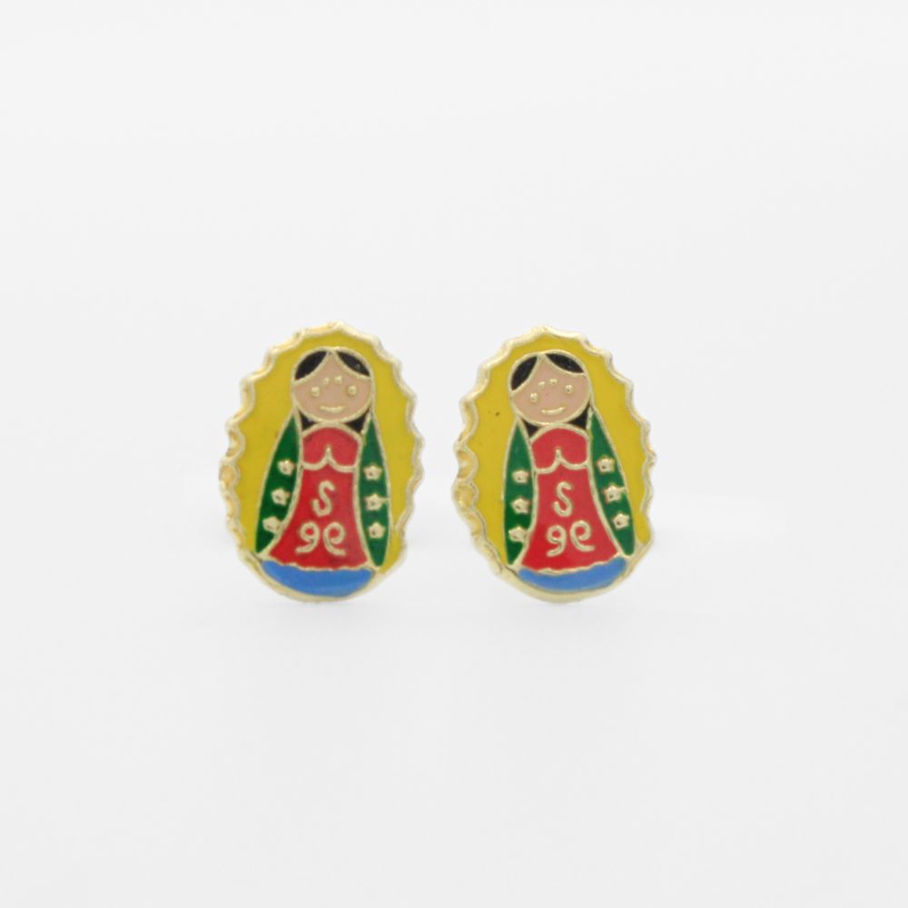 Broquel 10k Virgen de Guadalupe Mod. 9826