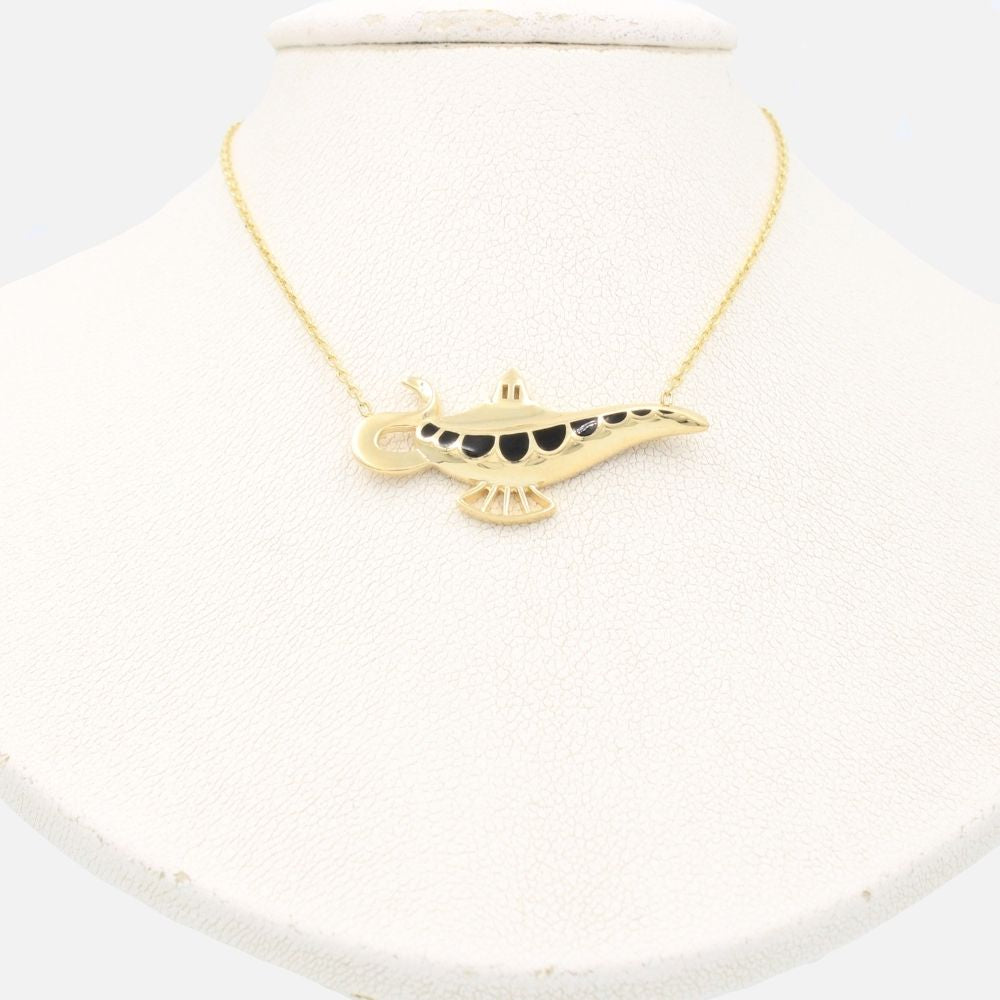 Gargantilla de Oro 14k Lámpara de Enfermería mod. 9168