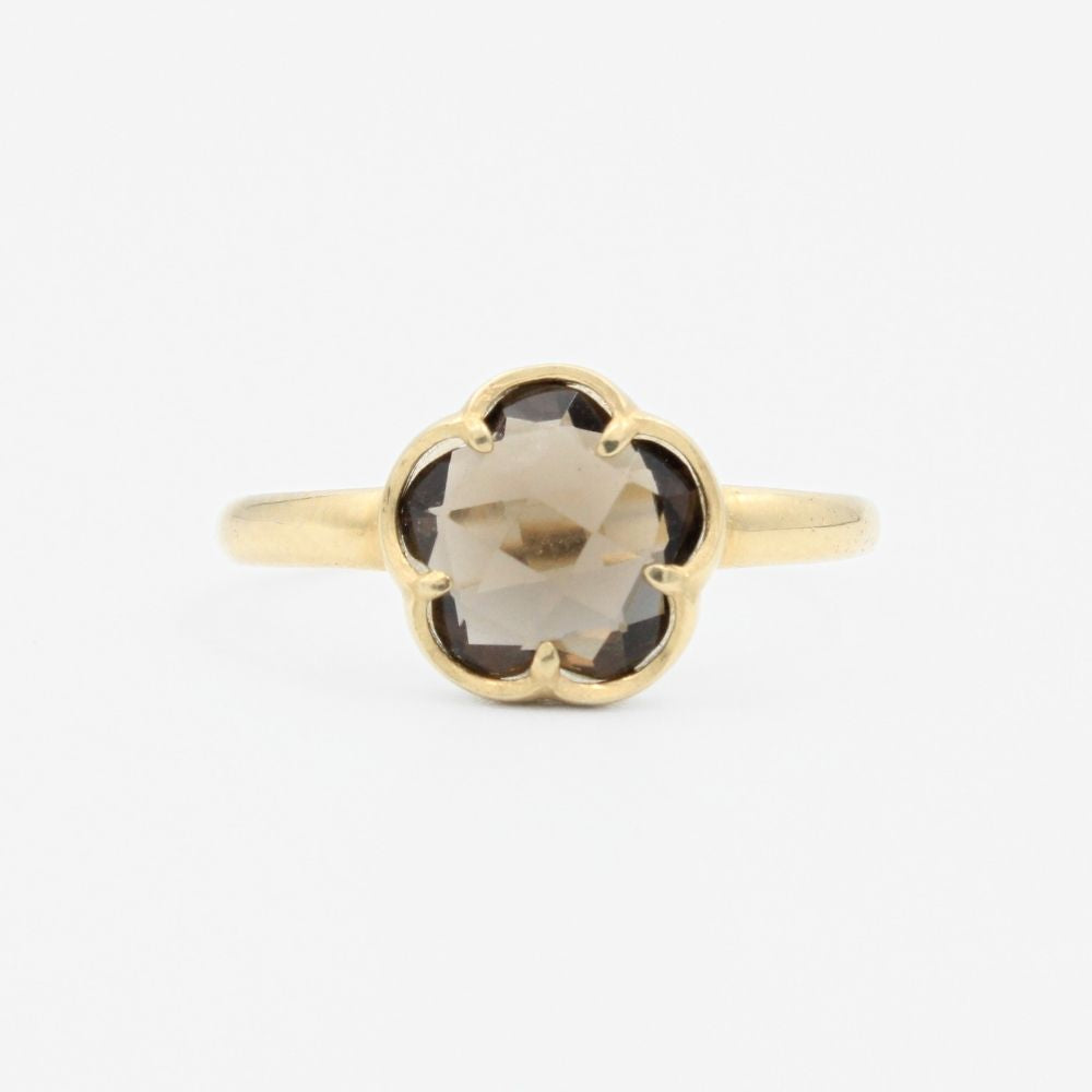 Coordinado de Oro 14k Incrustación de Piedra Alejandrita mod. 8976