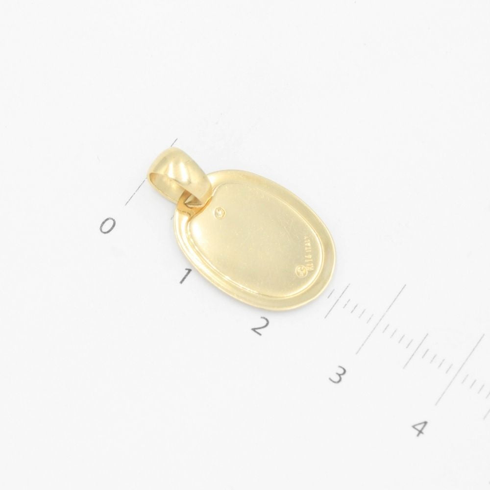 Medalla de Oro 14k Virgen Milagrosa mod. 9516