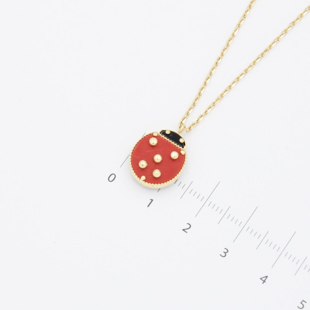 Gargantilla de Oro 14k Lucky Spring Lady Bug Especial mod. 9561