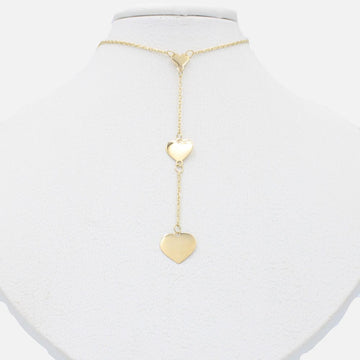 Gargantilla de Oro 14k Diseño de Triple Corazón mod. 9798