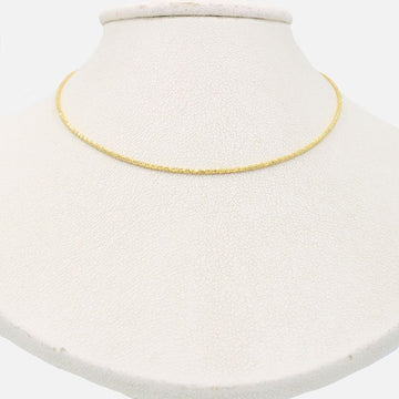 Cadena de Oro 14k Tejido Fino Diamantado de Diseño Hueco mod. 8606